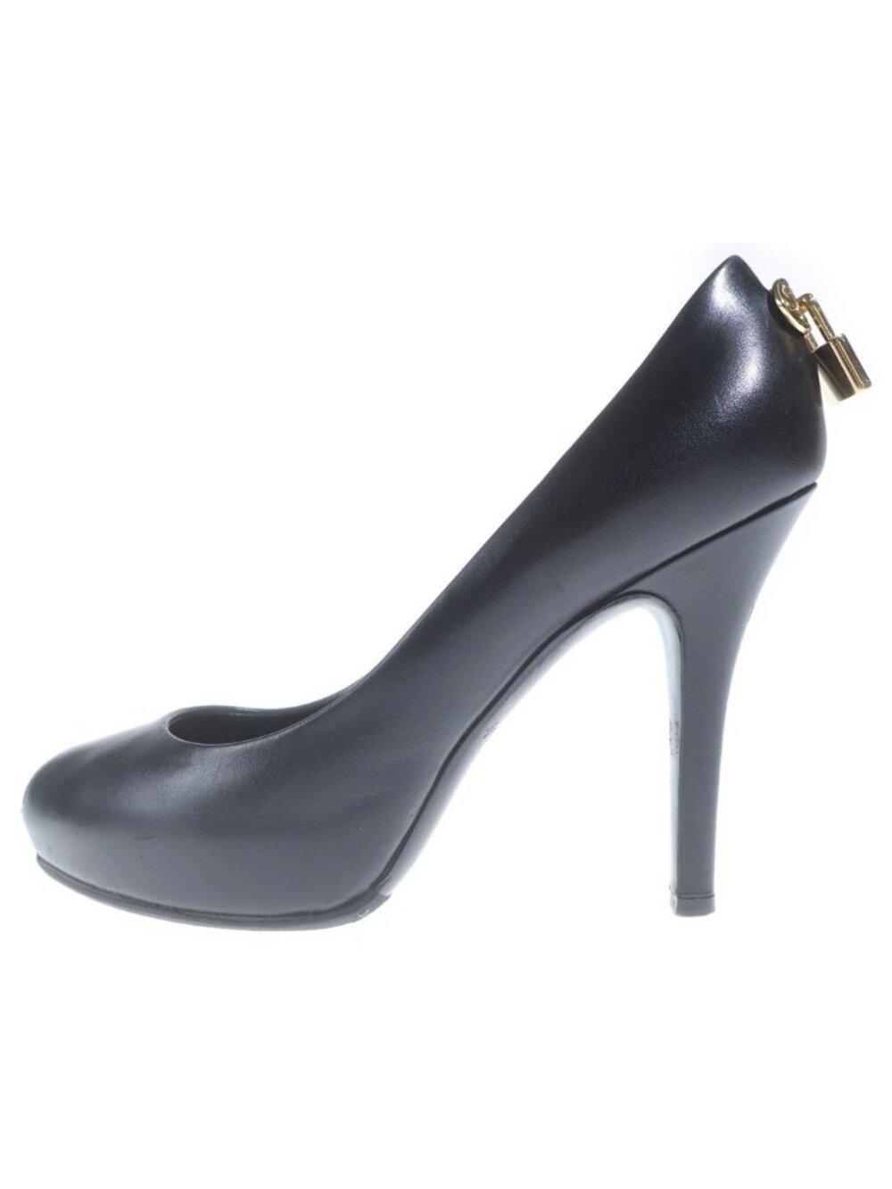 Louis Vuitton O'leary Line Pumps Sandals Black Heel